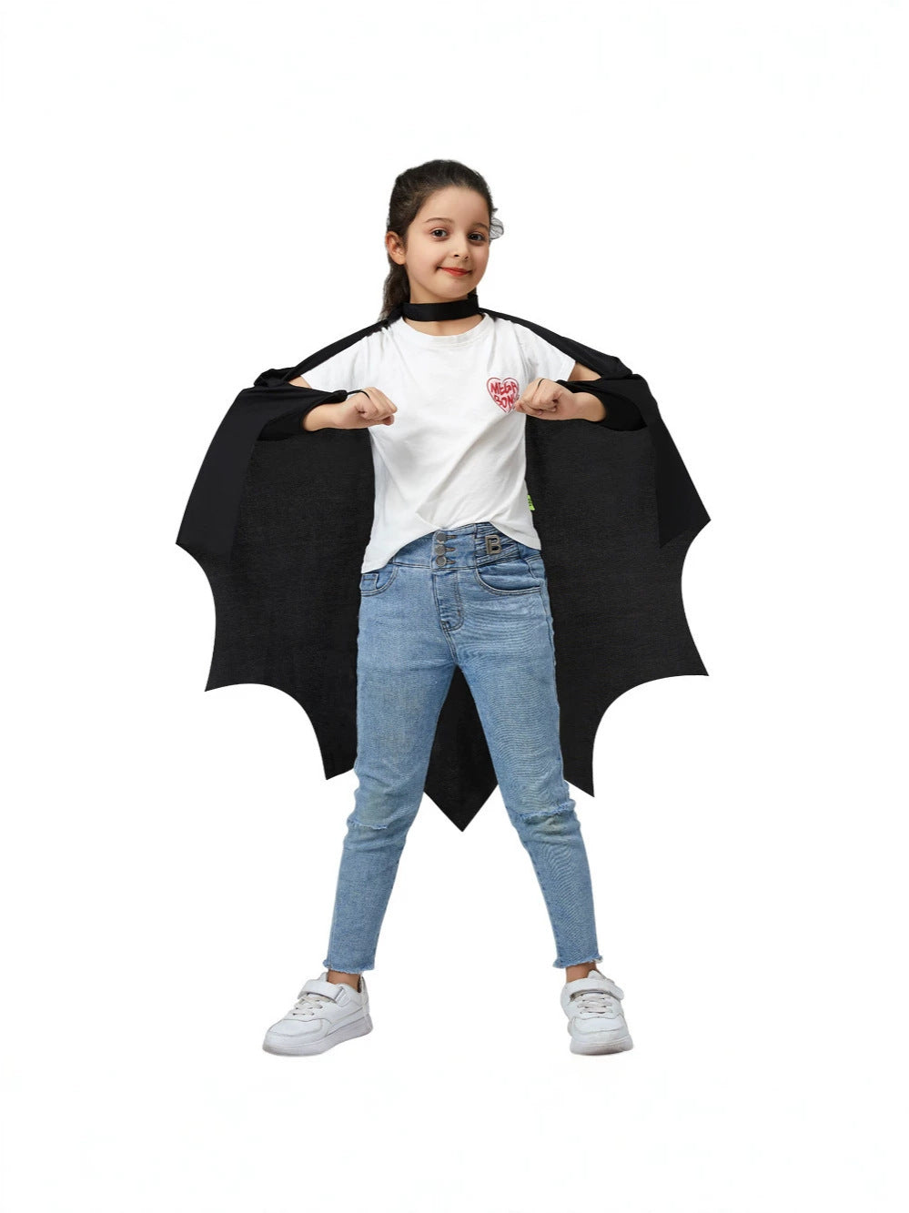 Batwing Sleeve Cape Costume Set